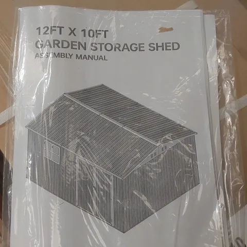 BOXED GARDEN SHED (5 BOXES)