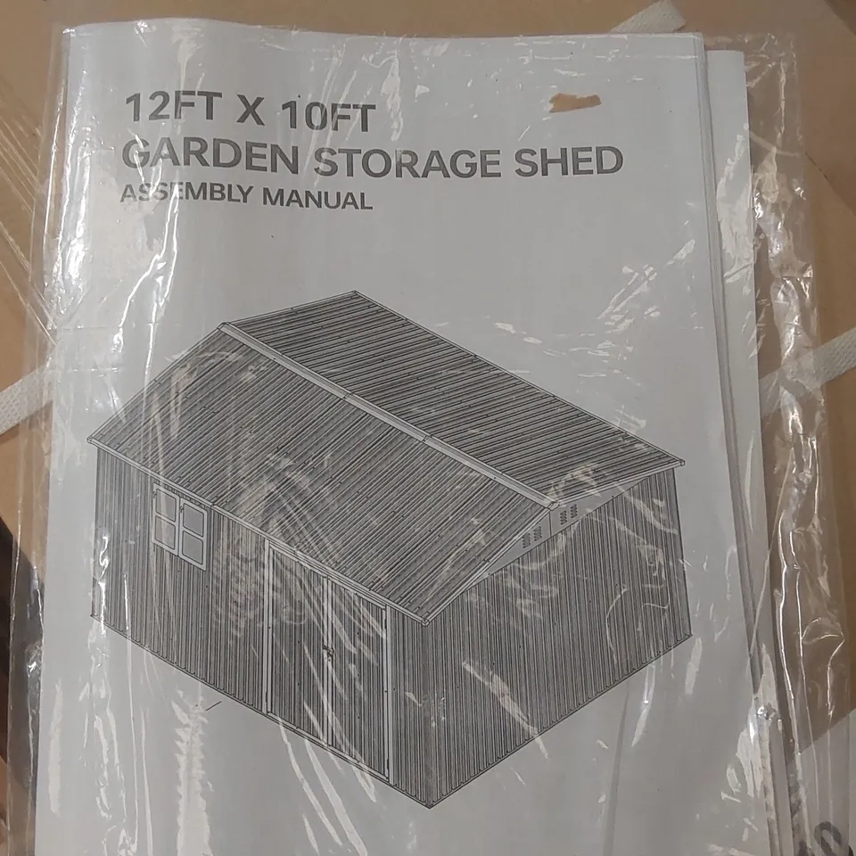 BOXED GARDEN SHED (5 BOXES)