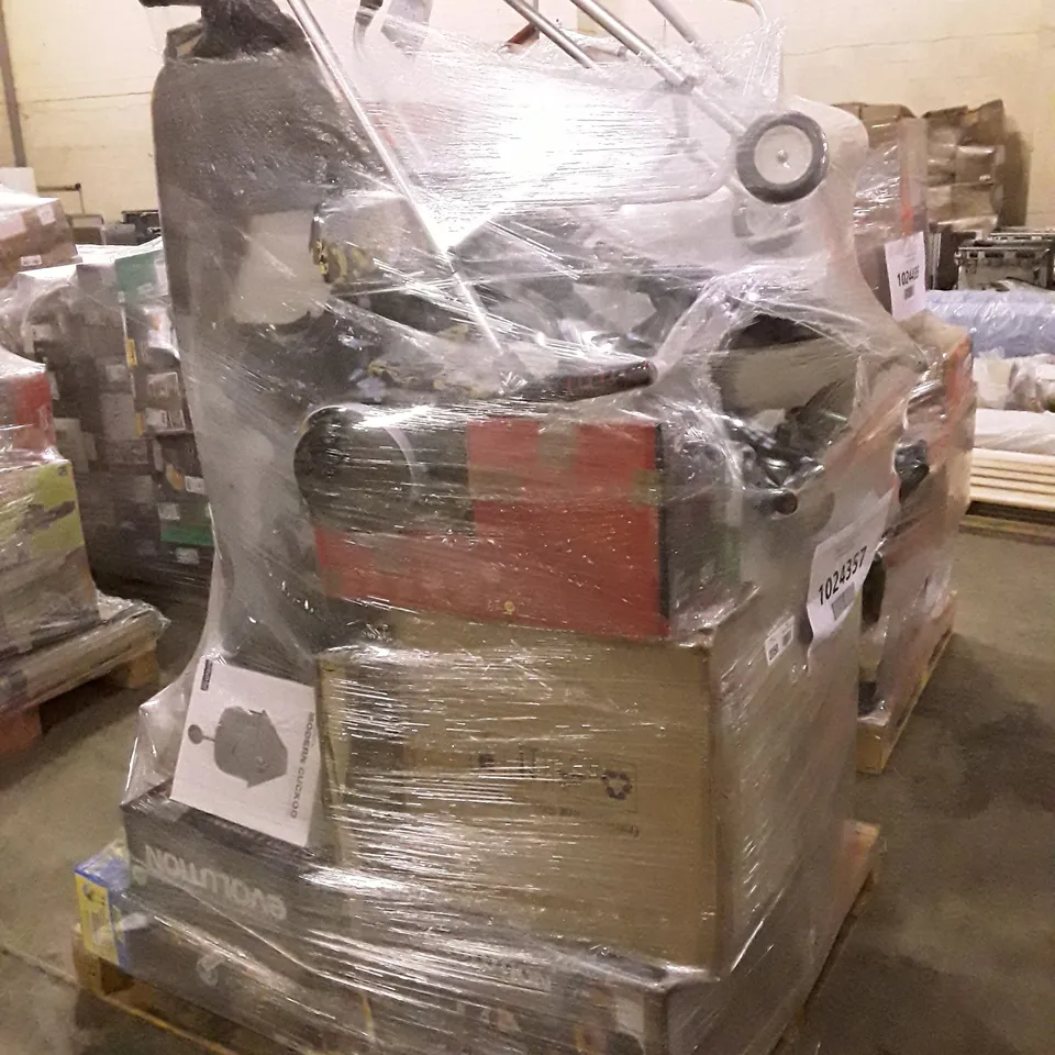 PALLET OF APPROXIMATELY 30 ASSORTED HOUSEHOLD & ELECTRICAL ITEMS INCLUDING