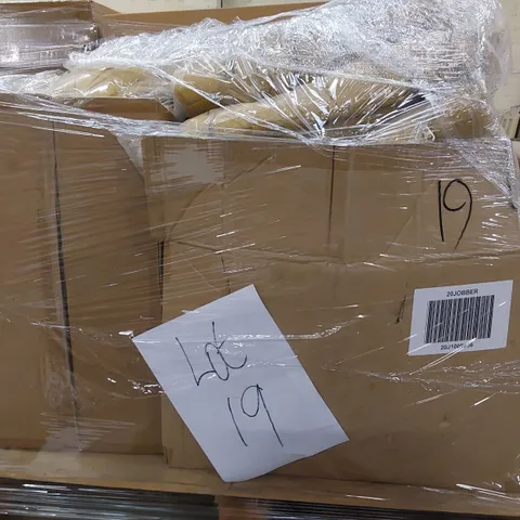PALLET OF APPROXIMATELY 27 BRAND NEW JOULES CHERINGTON PADDED FAUX FUR TRIM HOODED COAT CARAMEL SIZE 16
