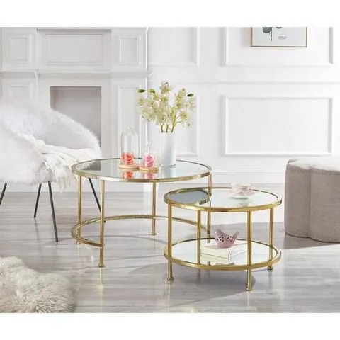 ARUBA COFFEE NEST OF TABLES - COLLECTION ONLY
