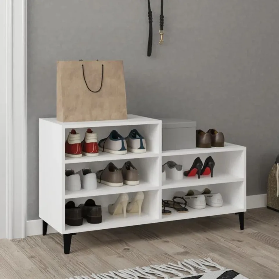 BOXED SHOE STORAGE CABINET