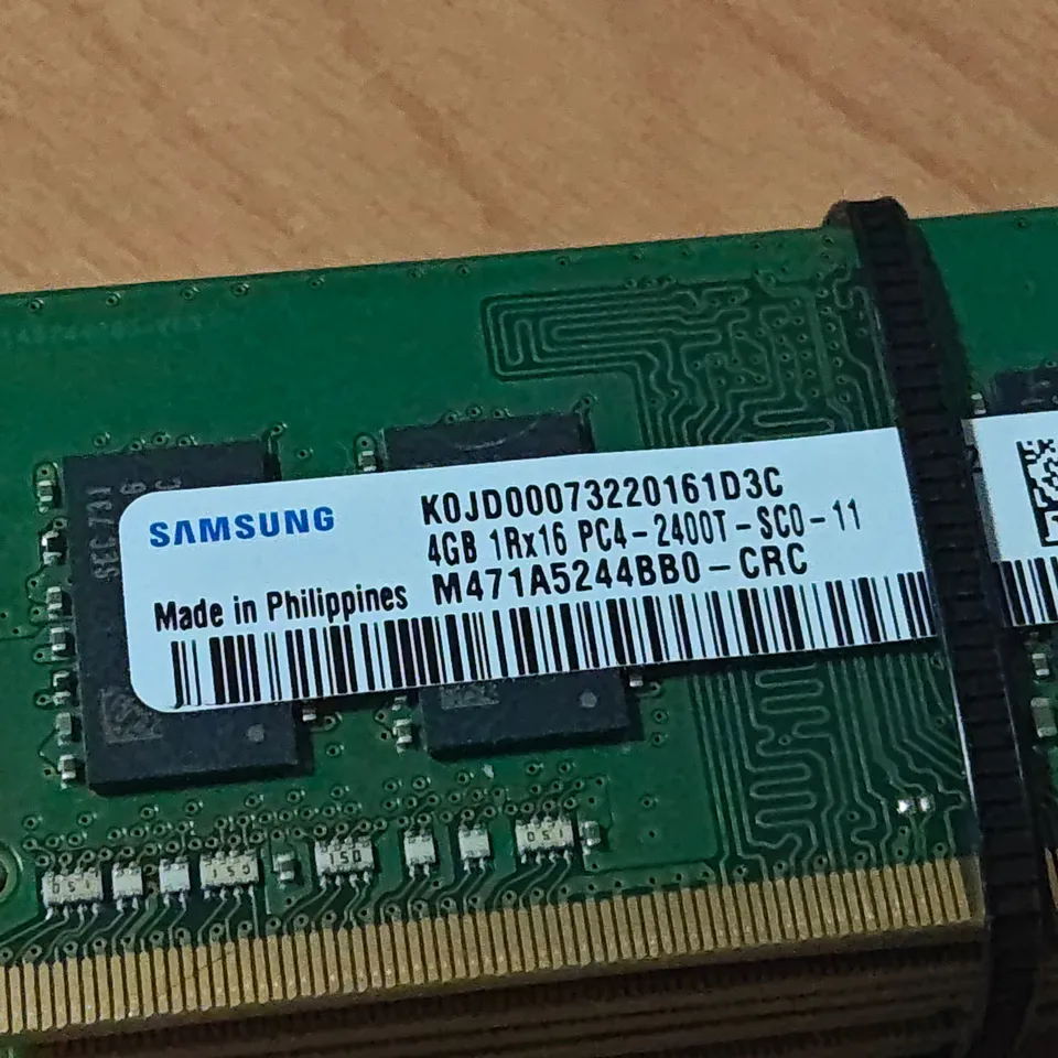 LOT OF 9 SAMSUNG 4GB 1RX16 PC4-2400T LAPTOP RAM - K0JD00073220161D3C