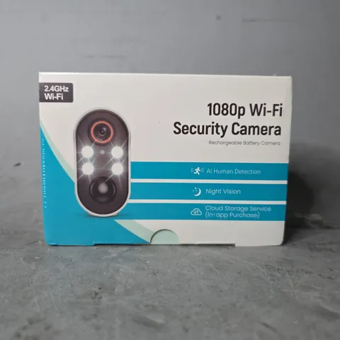 SEALED UNBRANDED 1080P WI-FI SECURITY CAMERA 