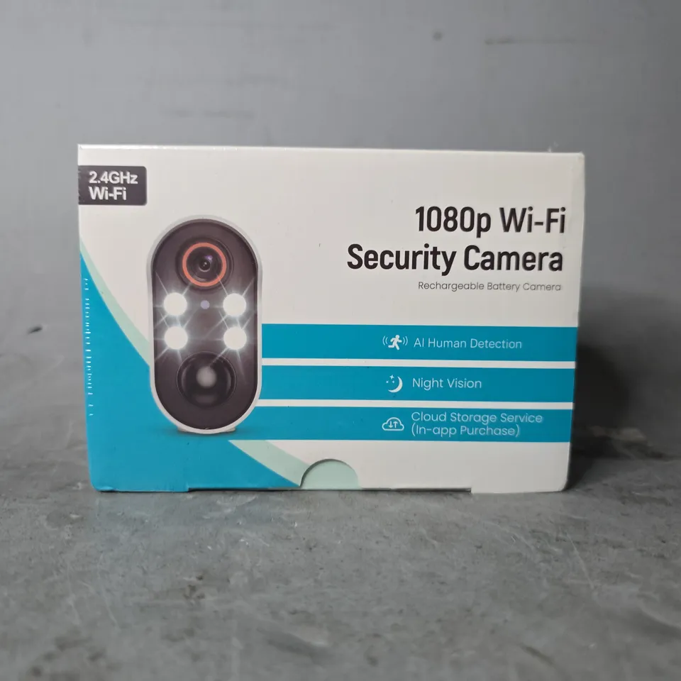 SEALED UNBRANDED 1080P WI-FI SECURITY CAMERA 