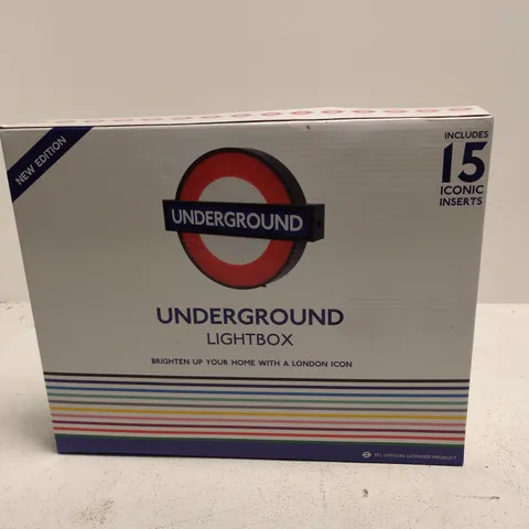 LONDON UNDERGROUND LIGHTBOX