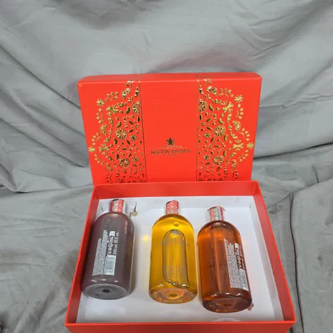 MOLTON BROWN FLORAL & SPICY BODY CARE COLLECTION GIFT SET – 3 X BATH & SHOWER GEL