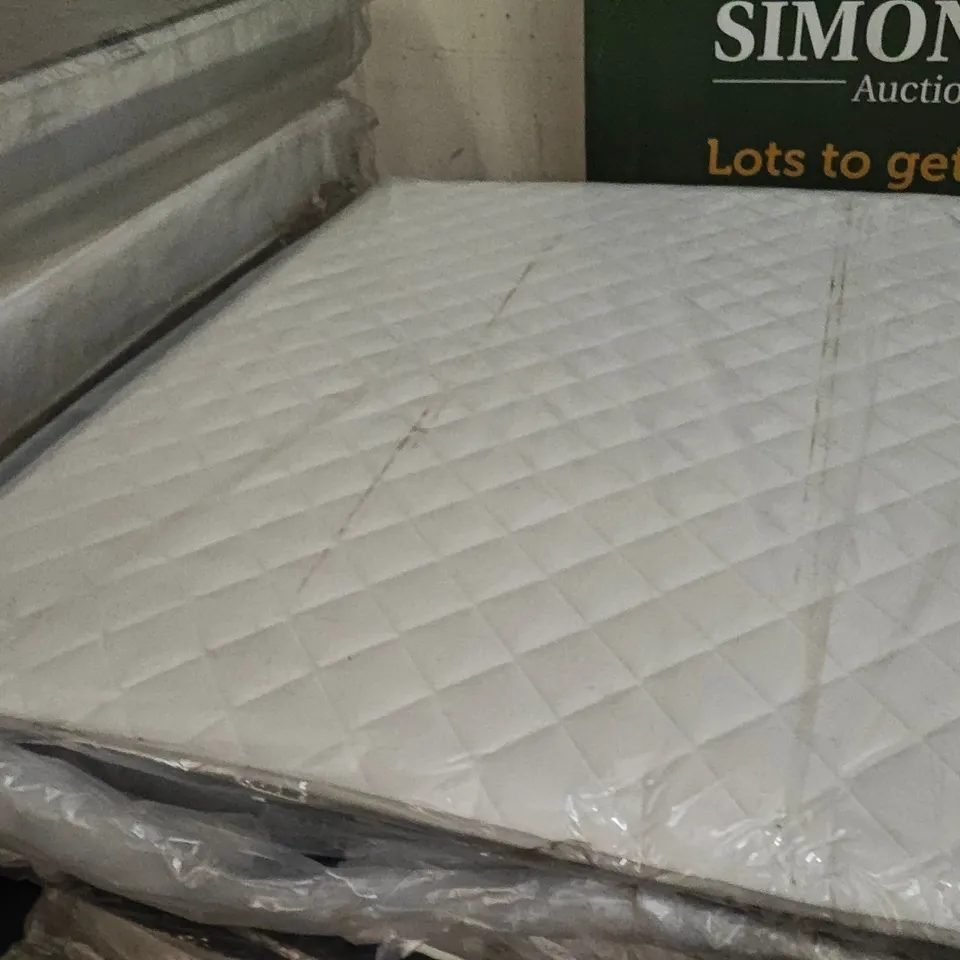 QUALITY BAGGED 150CM AIRSPRUNG MEMORY COMFORT KING SIZE MATTRESS