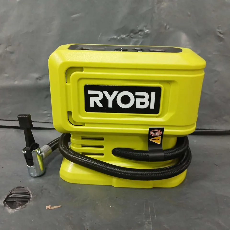 BOXED RYOBI ONE HIGH PRESSURE INFALTOR