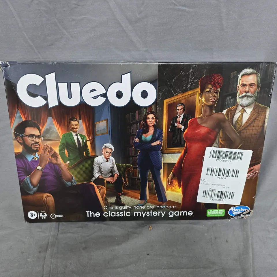 BOXED HASBRO CLUEDO BOARD GAME