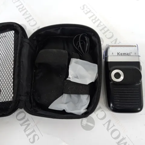 BOXED KEMEI LINEAR SHAVER BLACK KM-2026