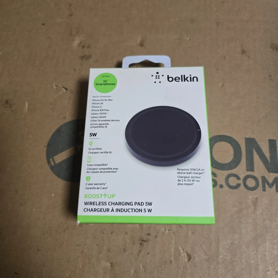 BELKIN BOOST UP WIRELESS CHARGING PAD 5W – BOXED