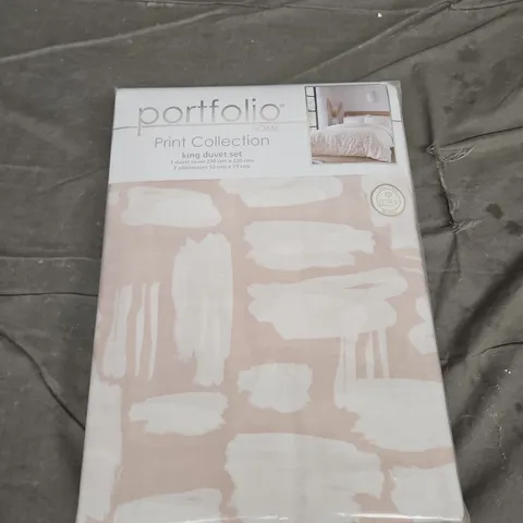 PORTFOLIO KING DUVET SET