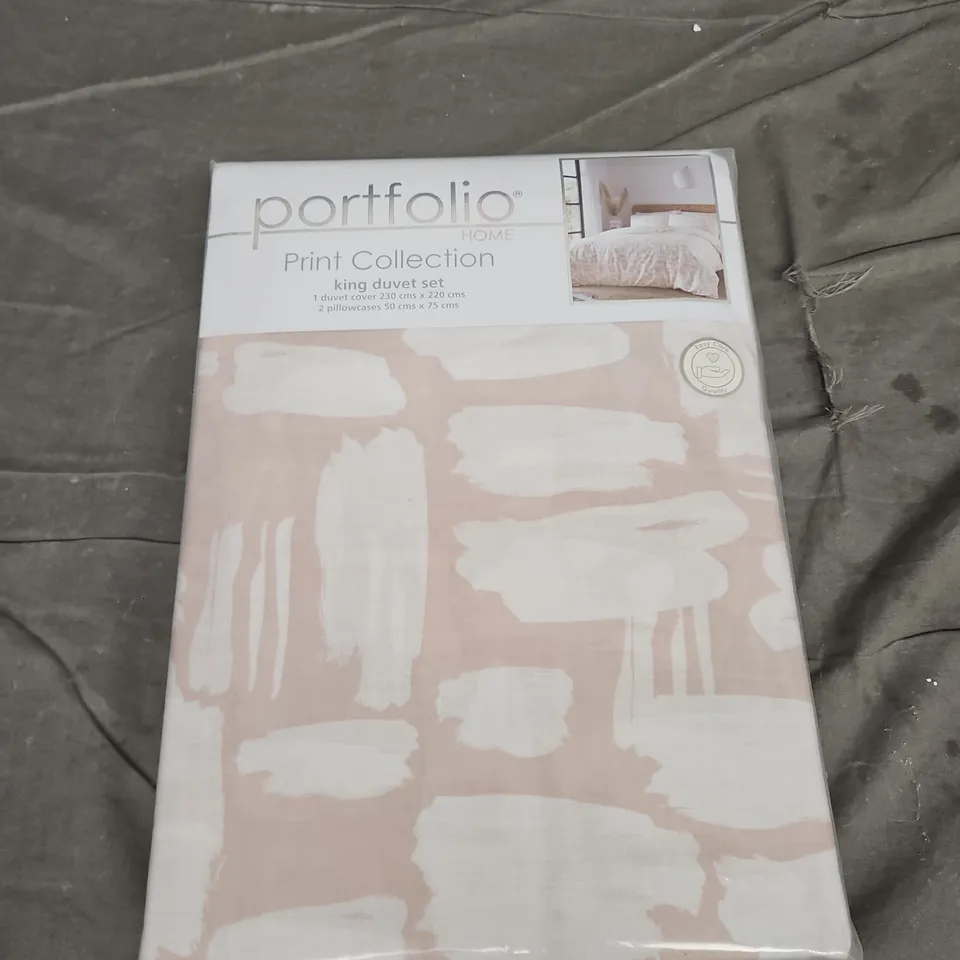 PORTFOLIO KING DUVET SET