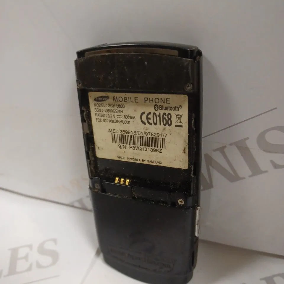 SAMSUNG SGH-U600 MOBILE PHONE 
