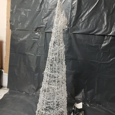 MY HOME STORIES PRE-LIT CLEAR BEADED SHAPES CHRISTMAS DECOR
