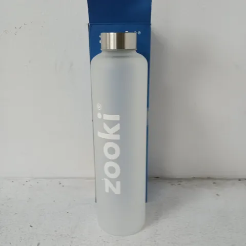 ZOOKI 750ML FROSTED GLASS BOTTLE