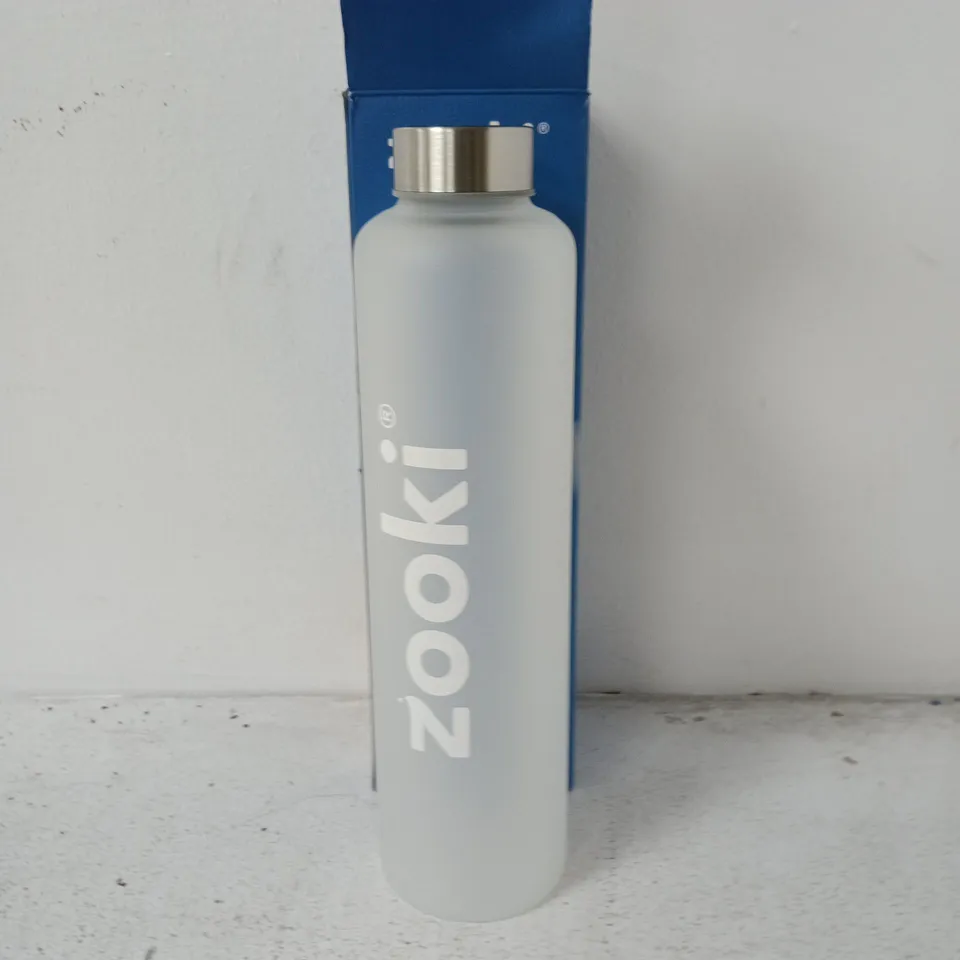 ZOOKI 750ML FROSTED GLASS BOTTLE