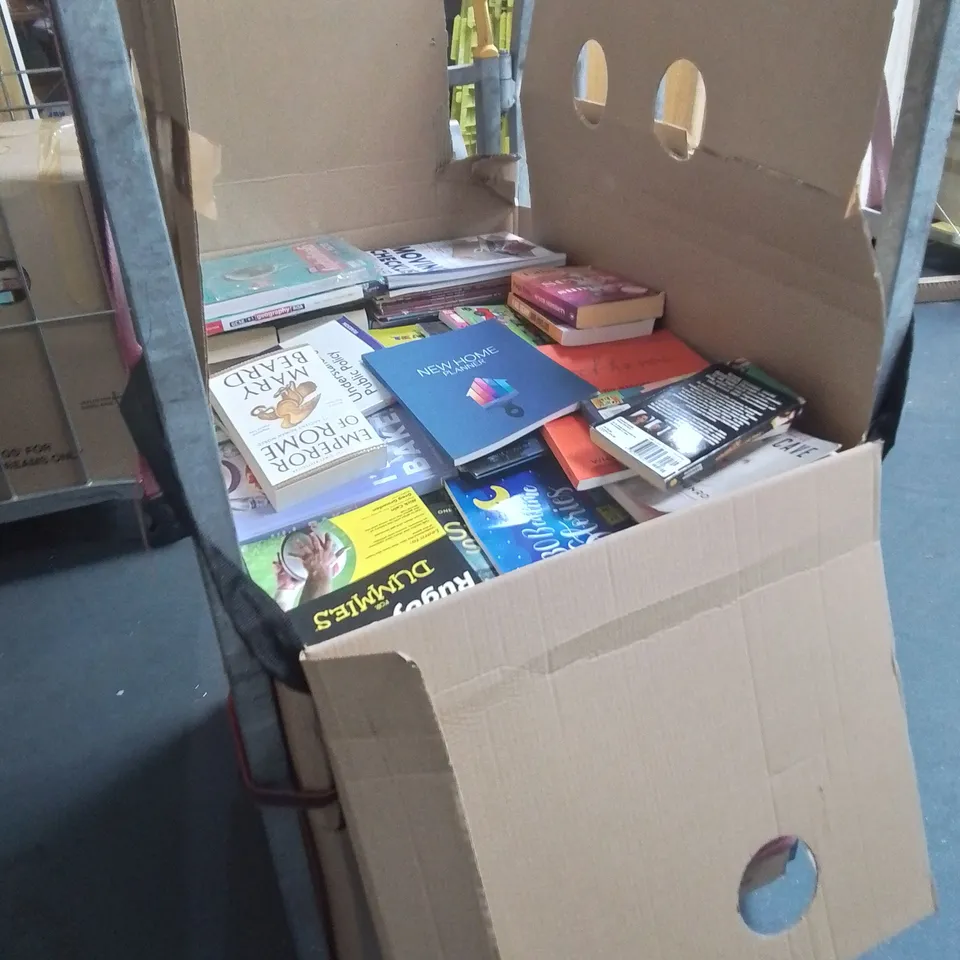 LARGE QUANTITY OF ASSORTED BOOKS TO INCLUDE MIND OVER MOOD, AND GCSE GEOGRAPHY 