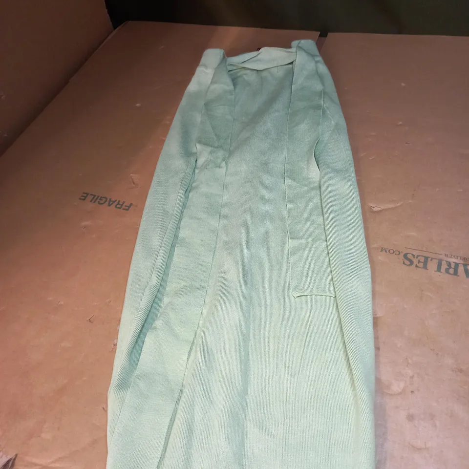 PETITE KNITTED TIE WAIST MIDI SKIRT SIZE 10