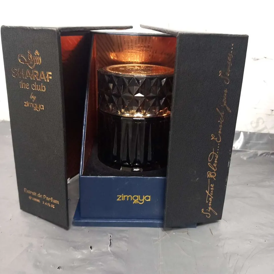 BOXED SHARAF THE CLUBBY ZIMAYA EXTRAIT DE PARFUM 100ML