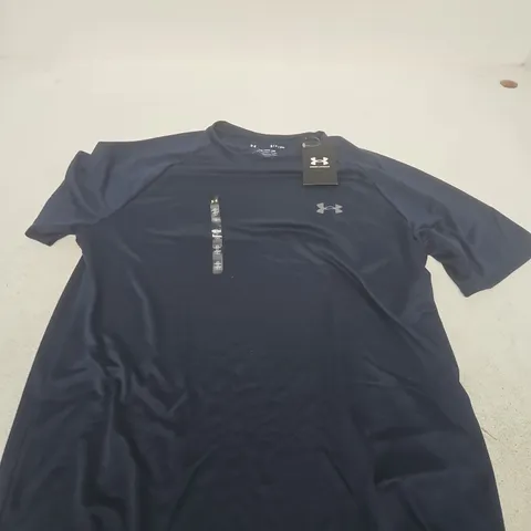 UNDER ARMOUR TECH TEE β NAVY, S