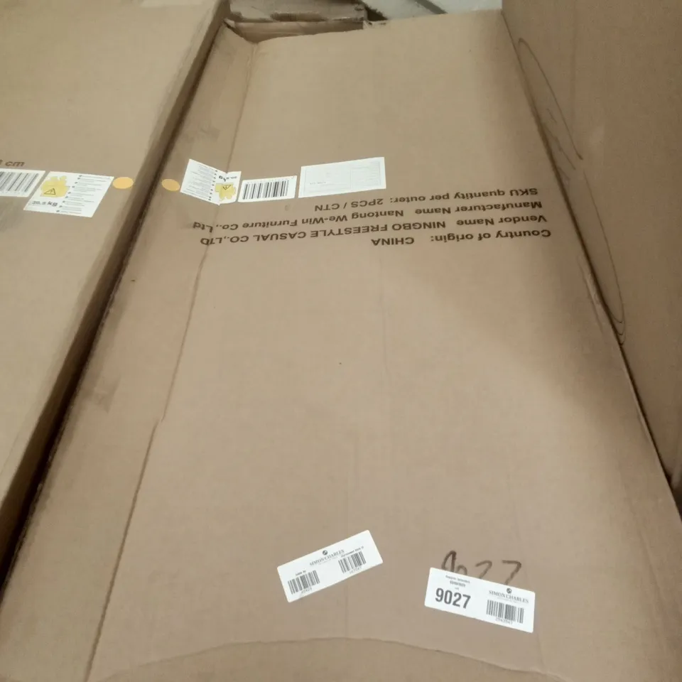 BOXED FUR HAMILTON ARMCHAIR - GREY  