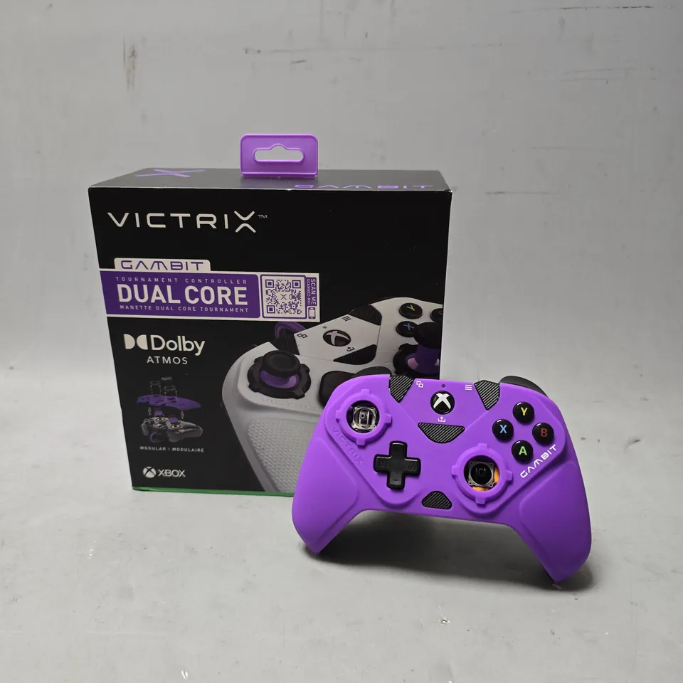 BOXED GAMBIT PURPLE CONTROLLER BROKEN 