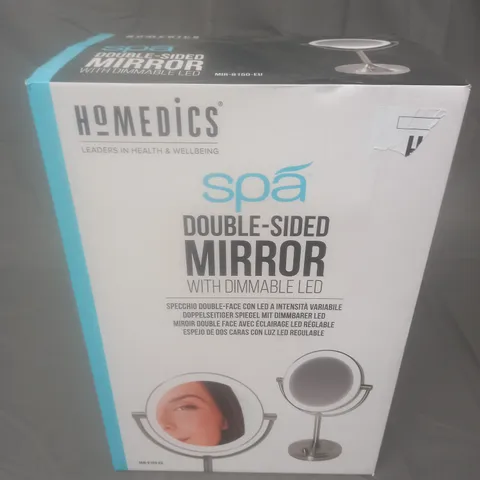 BOXED HOMEDICS SPA DOUBLE SIDED MIRROR MIR-8150-EU