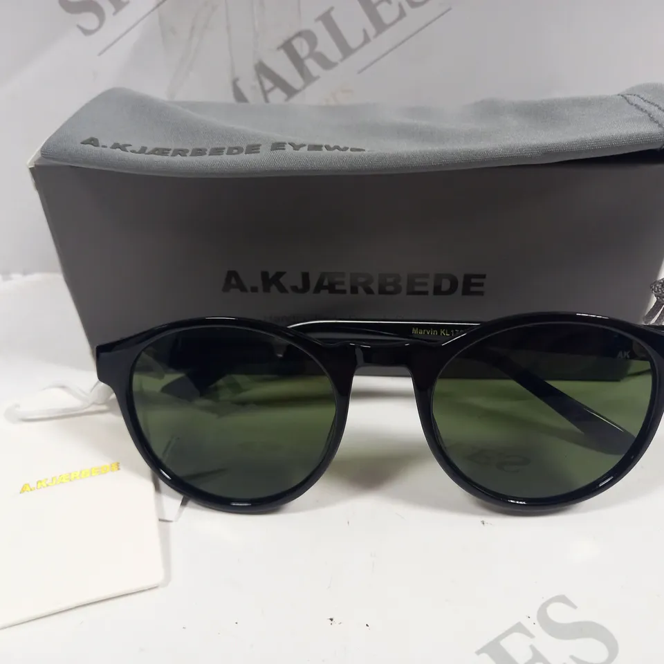 BOXED PAIR OF A.KJAERBEDE GLASSES IN BLACK