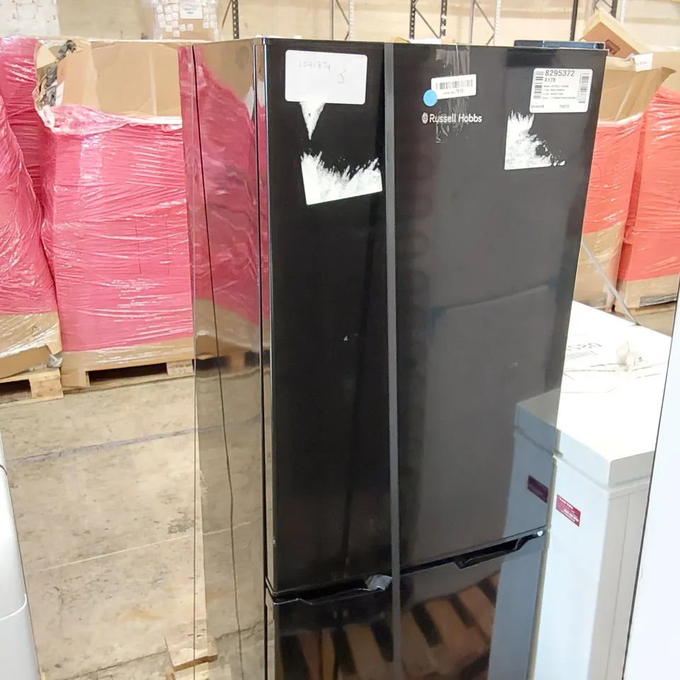 RUSSELL HOBBS RH50FF145B COMPACT 145CM HIGH 60/40 FRIDGE FREEZER - BLACK