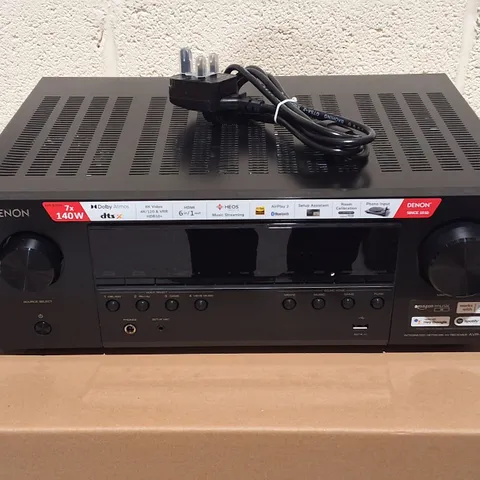 BOXED DENON 7.2 CHANNEL INTEGRATED NETWORK AV RECEIVER - AVR-S760H