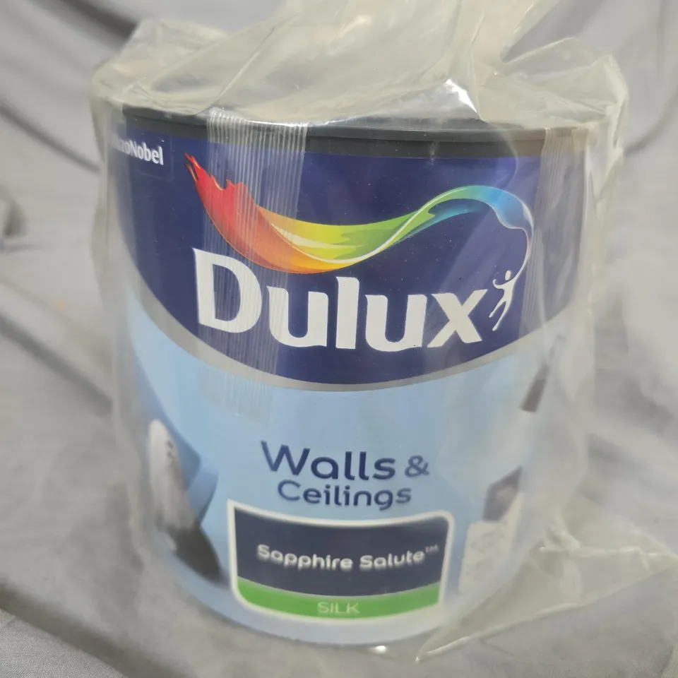 DULUX WALLS & CEILINGS SILK PAINT – SAPPHIRE SALUTE, 2.5L