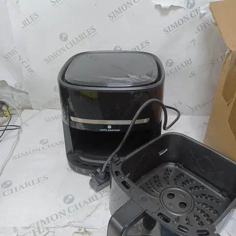 COOK'S ESSENTIALS 4L AIR FRYER IN BLACK