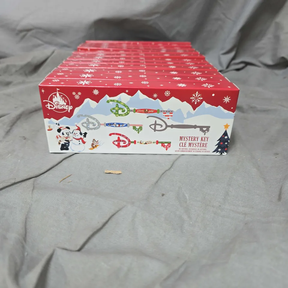 LOT OF APPROXIMATELY 12 DISNEY MYSTERY KEYS