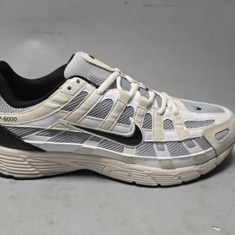 NIKE P-6000 TRAINERS IN WHITE & BLACK - UK 10