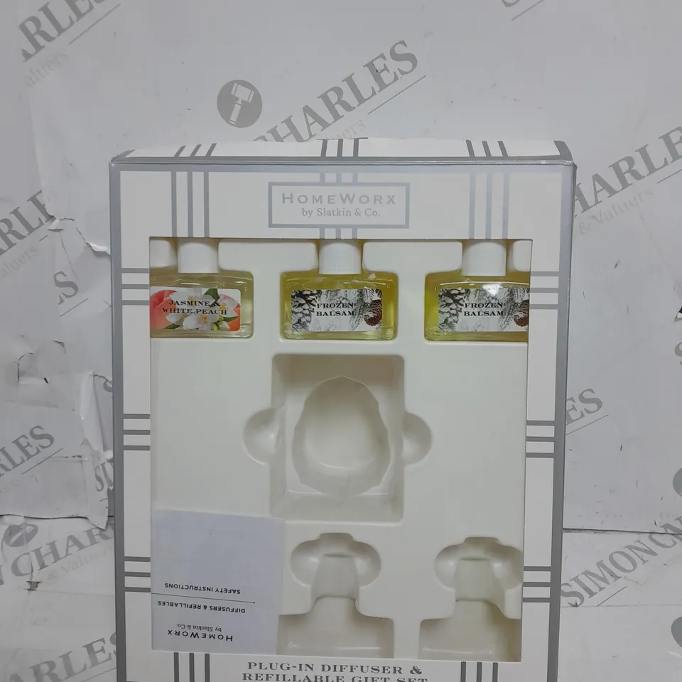 BOXED HOMEWORX BY HARRY SLATKIN & CO. SET OF 6 PLUG IN REFILLS