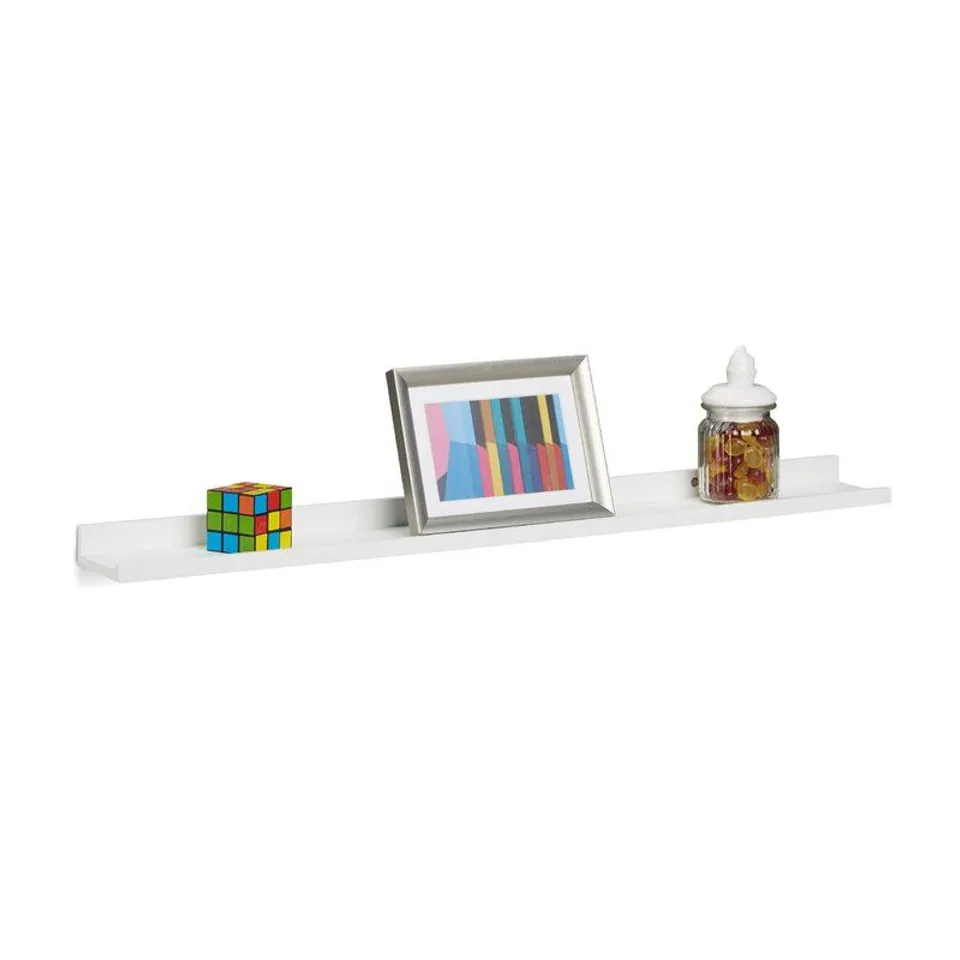 BOXED LENI WHITE FLOATING SHELF 