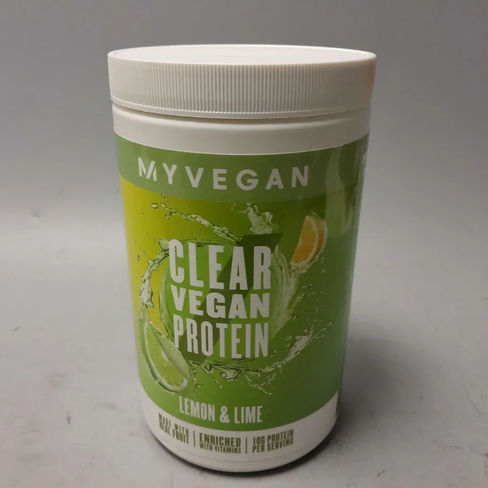 MYVEGAN CLEAR VEGAN PROTEIN - LEMON & LIME (320g)