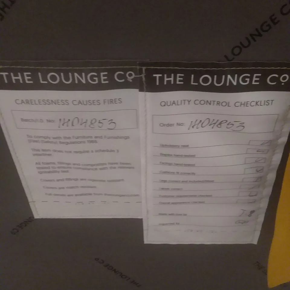 QUALITY BRITISH DESIGNER LOUNGE CO. FOOTSTOOL MUSTARD PLUSH FABRIC