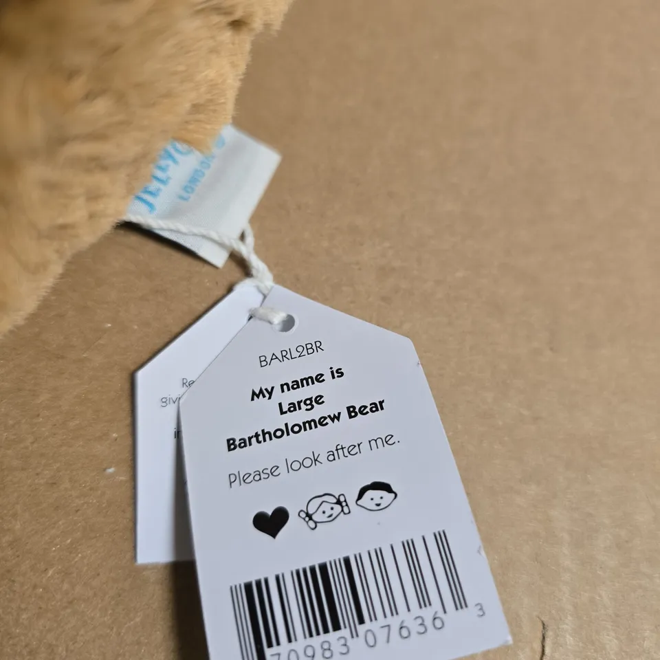 JELLYCAT LONDON - MY NAME IS LARGE BARTHOLOMEW BEAR