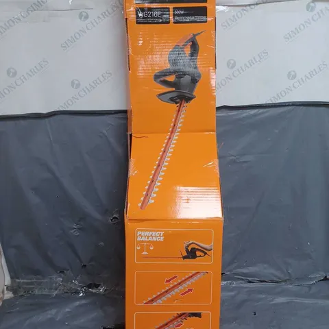 BOXED WORX 500W HEDGE TRIMMER - COLLECTION ONLY