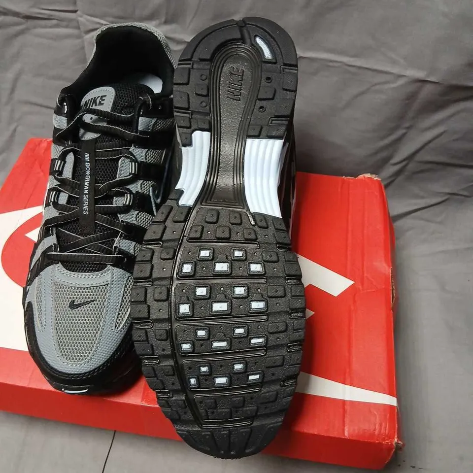 NIKE P-6000 RUNNING SHOES – BLACK/GREY, MEN'S UK10