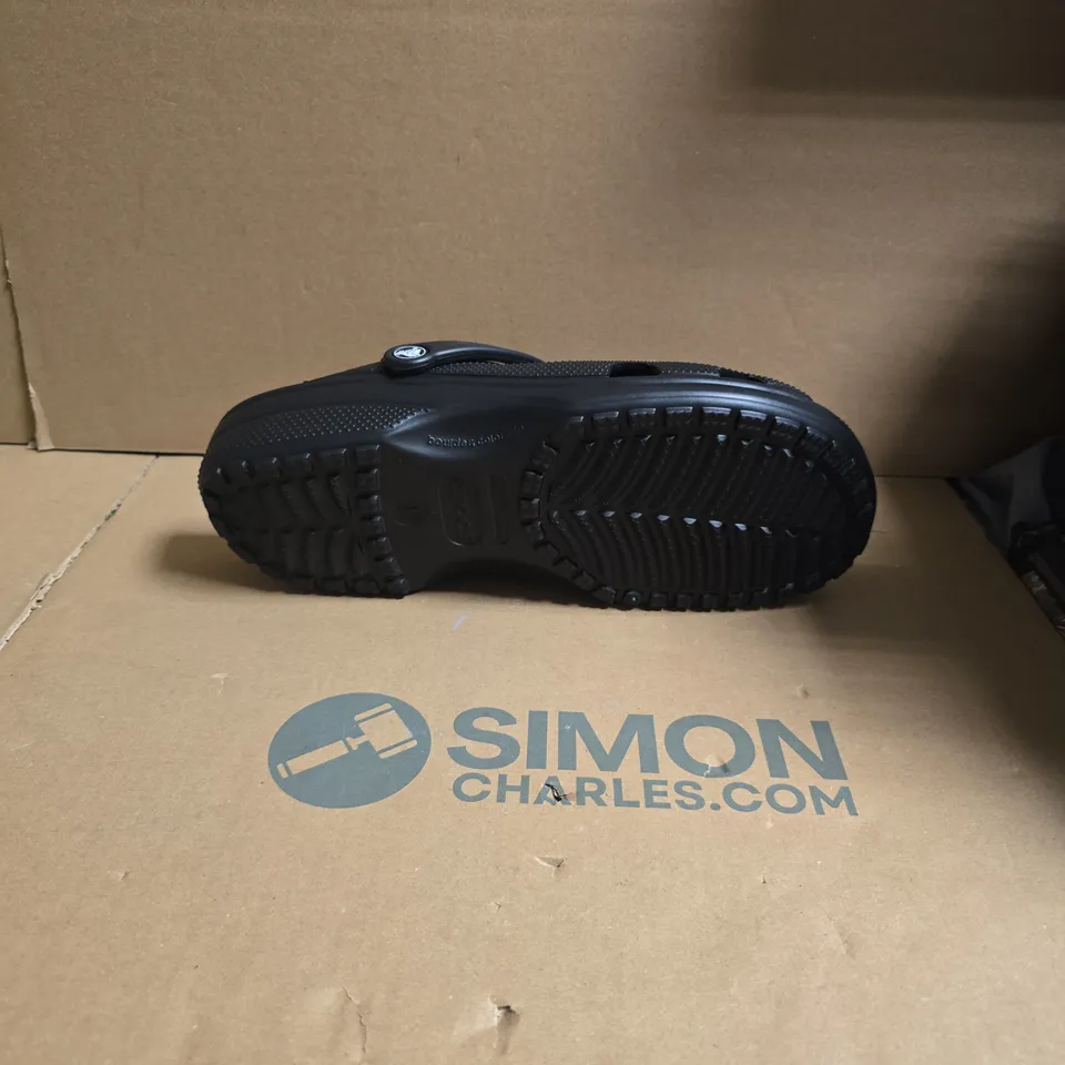 CROCS CLASSIC BLACK CLOG – UK 10