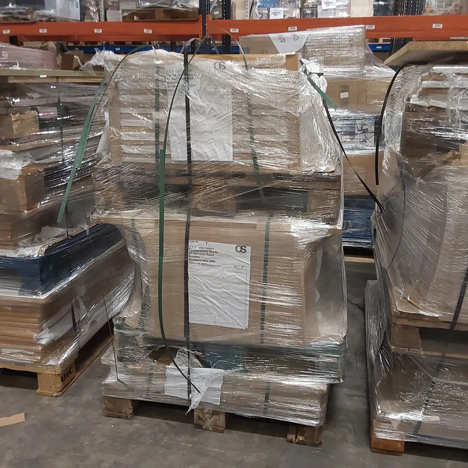 PALLET OF LARGE QUANTITY OF KITCHENS/BEDROOM REPLACEMENT CABINET DOOR/DRAWER/END PANELS IN ASSORTED SIZES