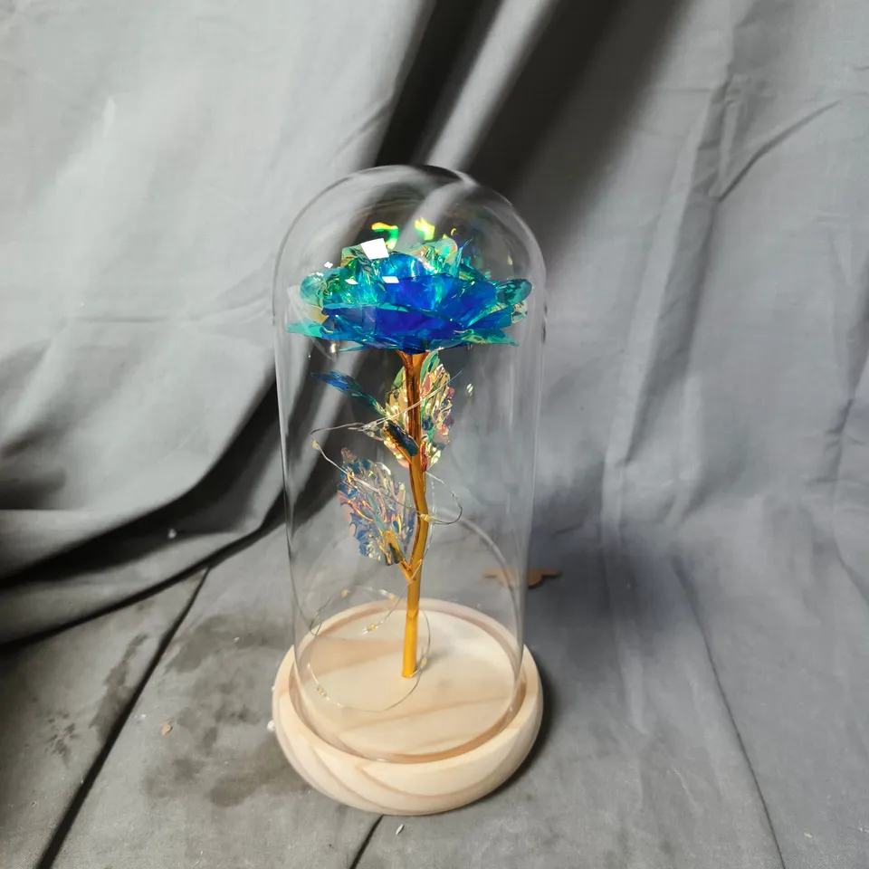 ROSE OF LOVE LED ROSE IN A GLASS DOME