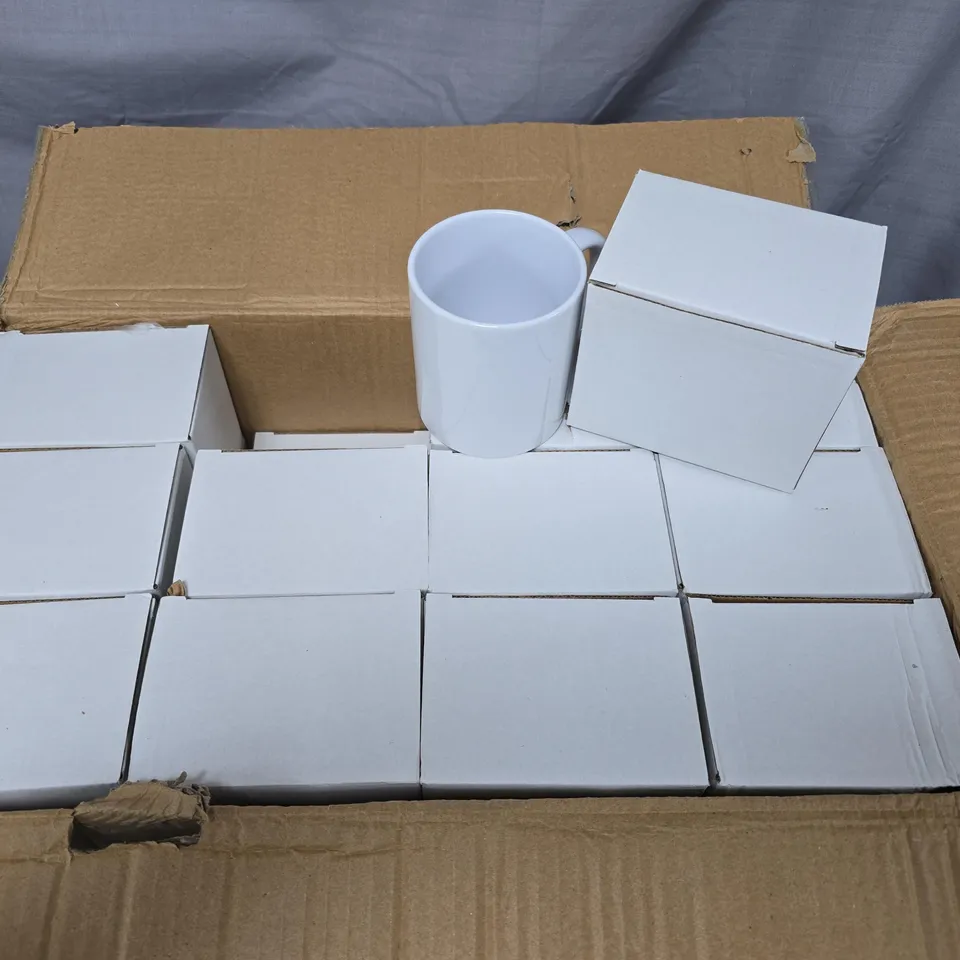 SUBLI4PRINT 36 PIECE PLAIN MUG SET 