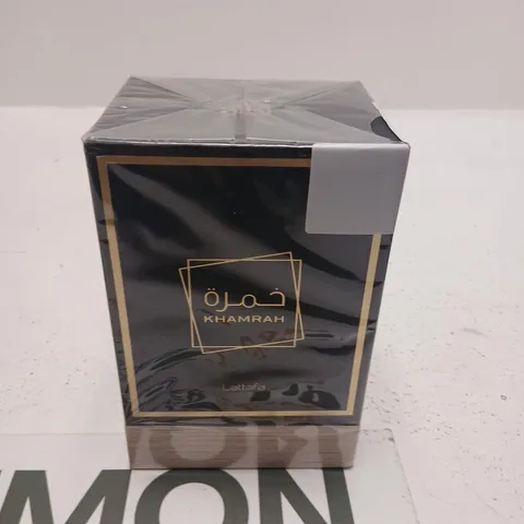 BOXED KHAMRAH LATTAFA EAU DE PARFUM 100ML