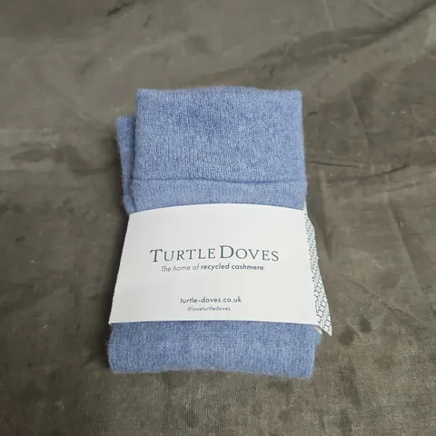 TURTLE DOVES CASHMERE FINGERELSS GLOVES IN WISTERIA