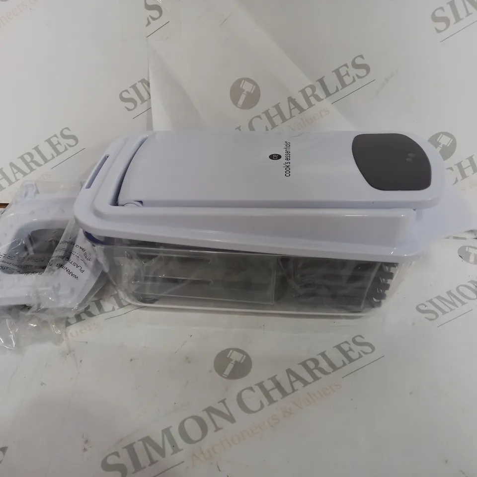 COOK'S ESSENTIALS CHOPPER 8 SLICE & DICE BLADES